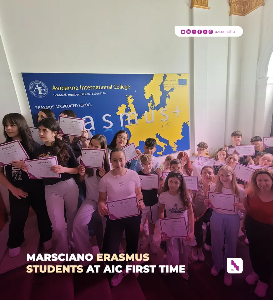 Erasmus+ Students from Marsciano get certificate