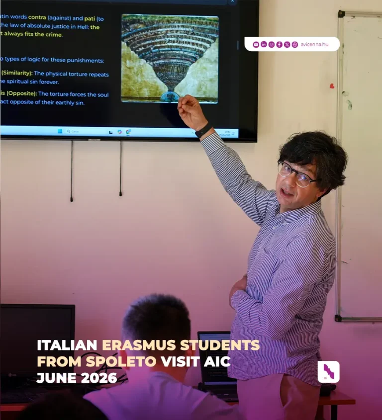 b14 Erasmus Visitors from Spoleto at AIC 2026 june watermark 873x960 which x1,5 scale to 582x640 how Mohammad and Arash Atshani wanted