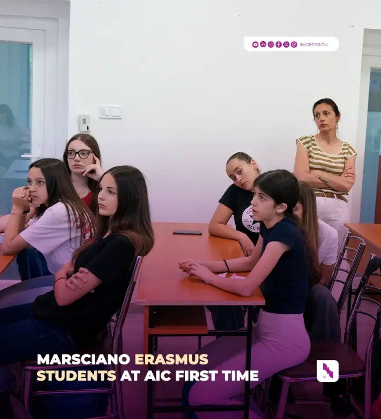 Students from Marsciano Visit AIC for the First Time