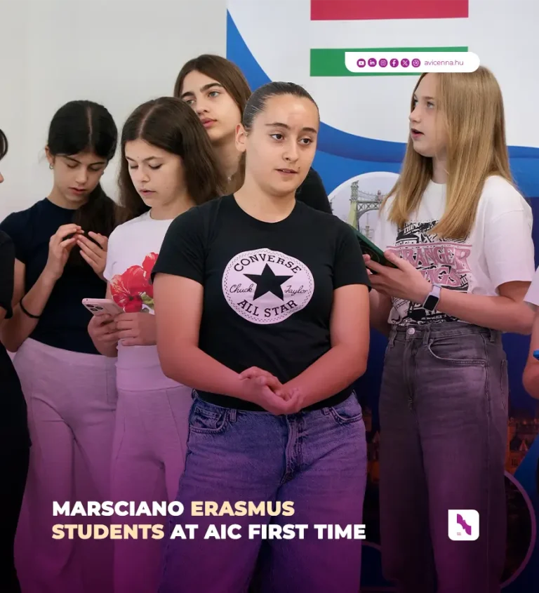Students from Marsciano Visit AIC for the First Time