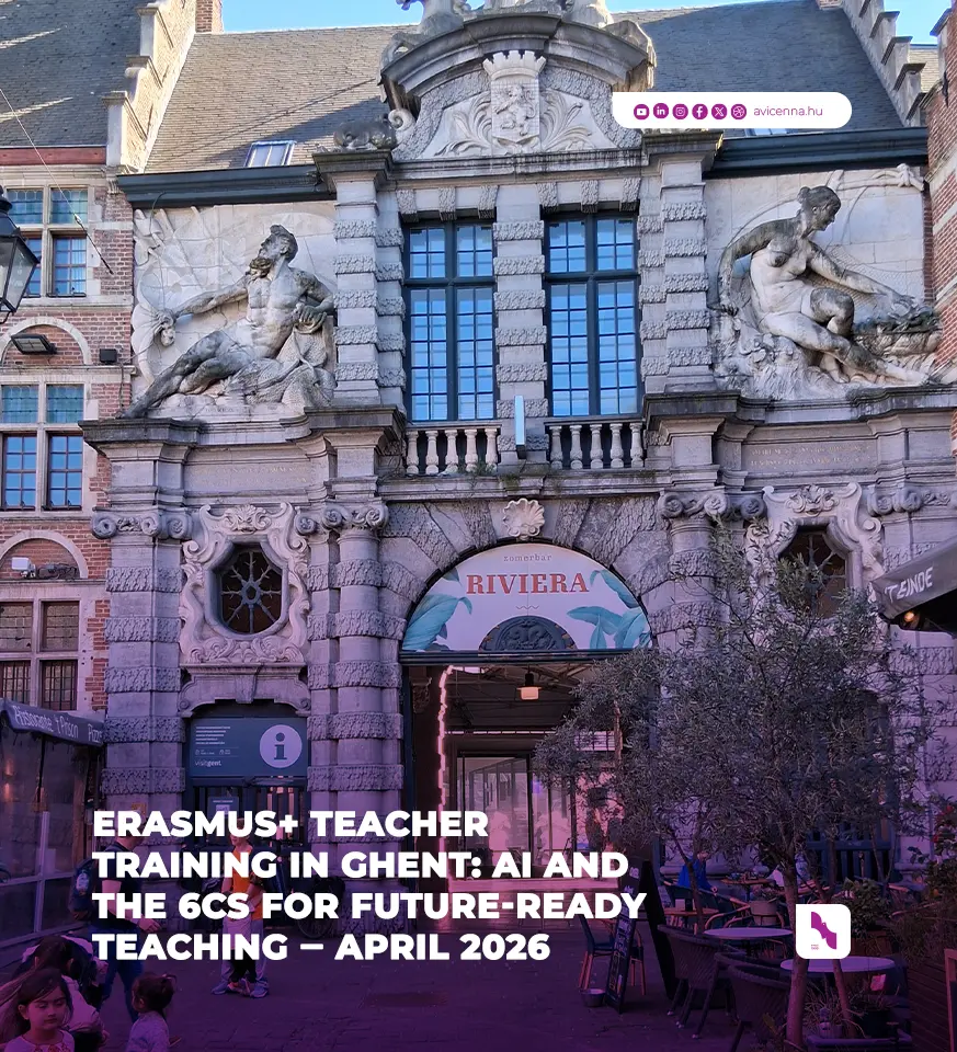 b03 Erasmus+ Teacher training in ghent AI and the 6Cs for Future-Ready Teaching ‒ April 2026 1080x1350 Base for Insta Facebook Linkedin